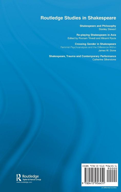 Produktbild: Shakespeare, Trauma and Contemporary Performance