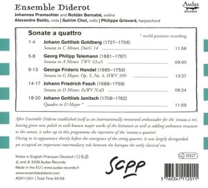 Produktbild: Sonate a quattro