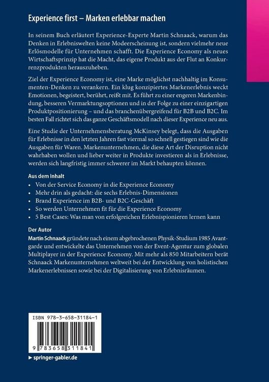 Produktbild: Experience first &ndash; Marken erlebbar machen