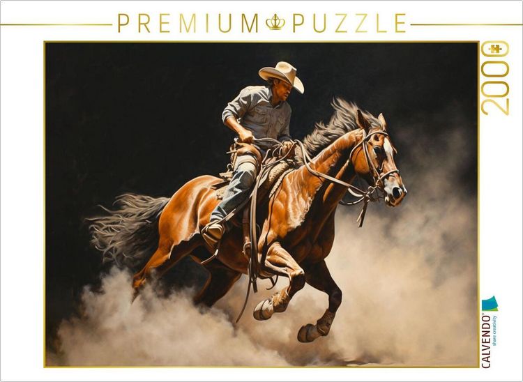 Produktbild: CALVENDO Puzzle Ein Motiv aus dem Kalender Abenteuer im Wilden Westen | 2000 Teile Lege-Gr&ouml;&szlig;e 90x67cm Foto-Puzzle f&uuml;r gl&uuml;ckliche Stunden