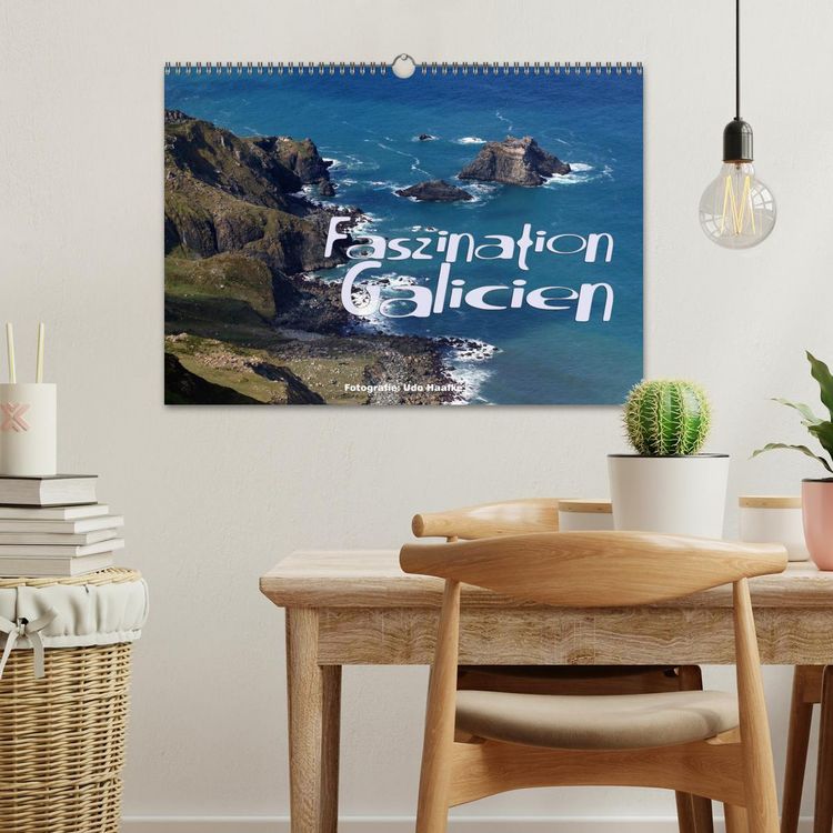 Produktbild: Faszination Galicien 2026 (Wandkalender 2026 DIN A3 quer), CALVENDO Monatskalender