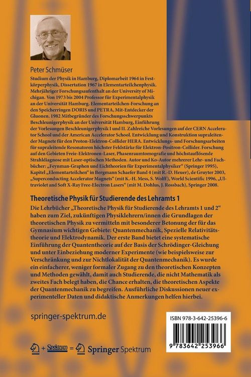 Produktbild: Theoretische Physik f&uuml;r Studierende des Lehramts 1