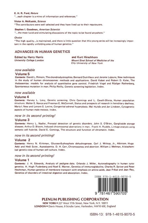 Produktbild: Advances in Human Genetics