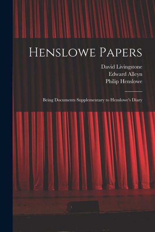 Produktbild: Henslowe Papers: Being Documents Supplementary to Henslowe's Diary