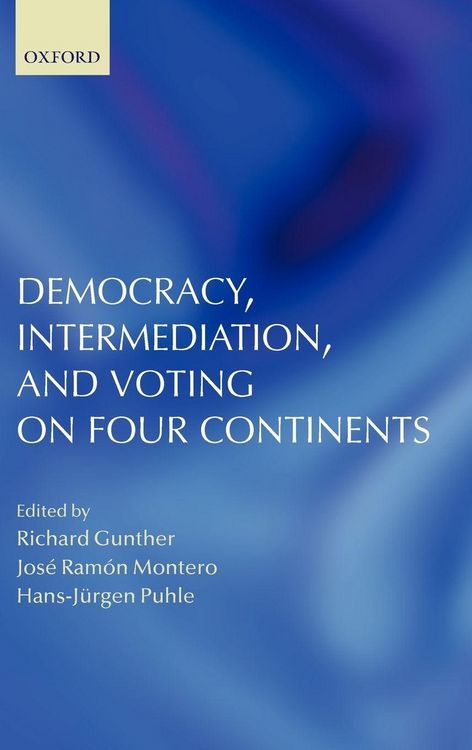 Produktbild: Democracy, Intermediation, and Voting on Four Continents