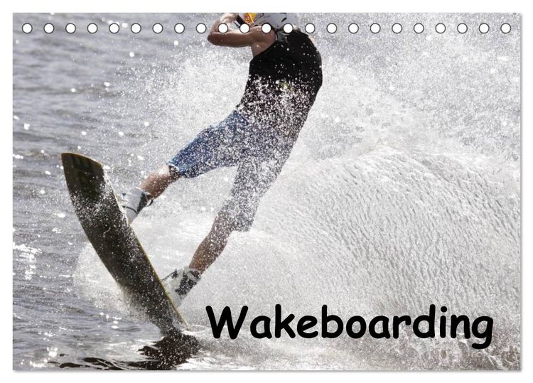 Produktbild: Wakeboarding (Tischkalender 2026 DIN A5 quer), CALVENDO Monatskalender