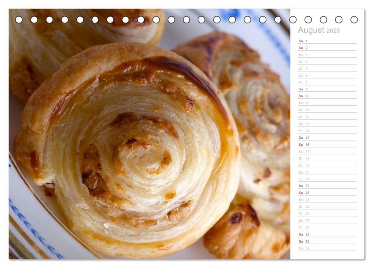 Produktbild: K&uuml;chenkalender 2026 (Tischkalender 2026 DIN A5 quer), CALVENDO Monatskalender