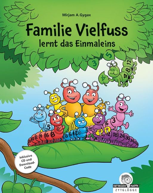 Produktbild: Familie Vielfuss lernt das Einmaleins