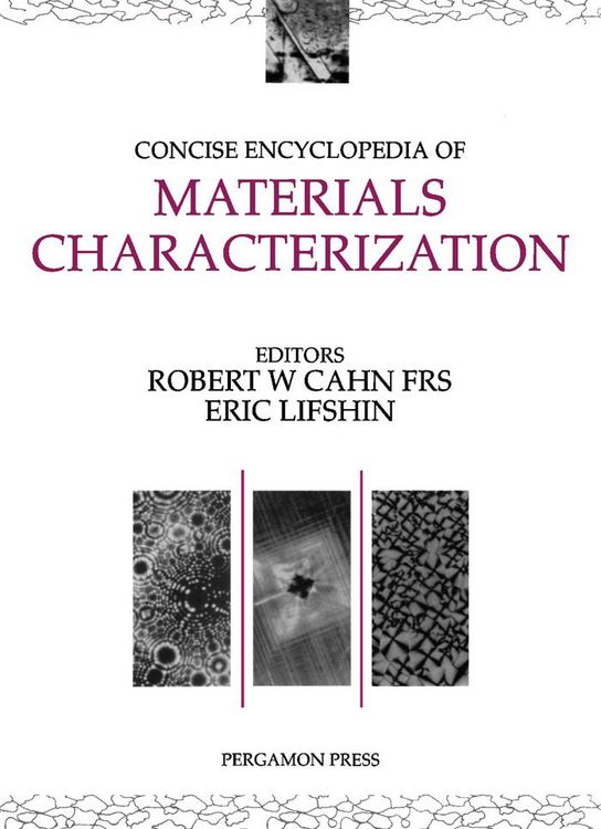 Produktbild: Concise Encyclopedia of Materials Characterization