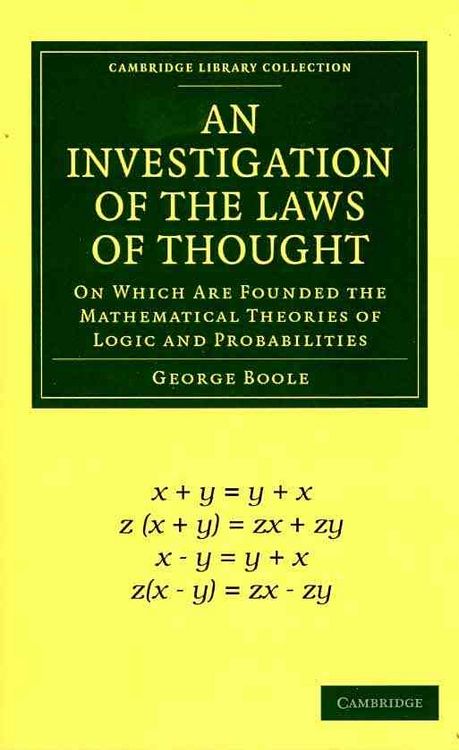 Produktbild: An Investigation of the Laws of Thought