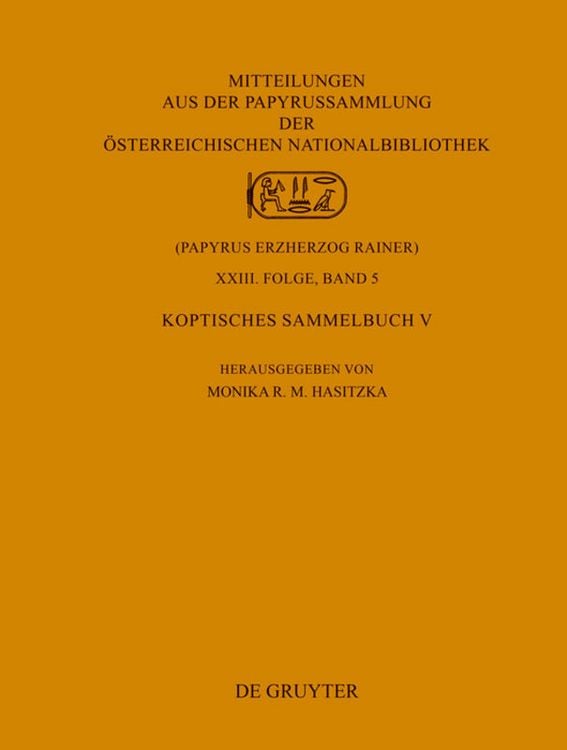 Produktbild: Koptisches Sammelbuch V