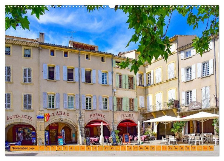 Produktbild: Wo die Provence am sch&ouml;nsten ist (hochwertiger Premium Wandkalender 2026 DIN A2 quer), Kunstdruck in Hochglanz
