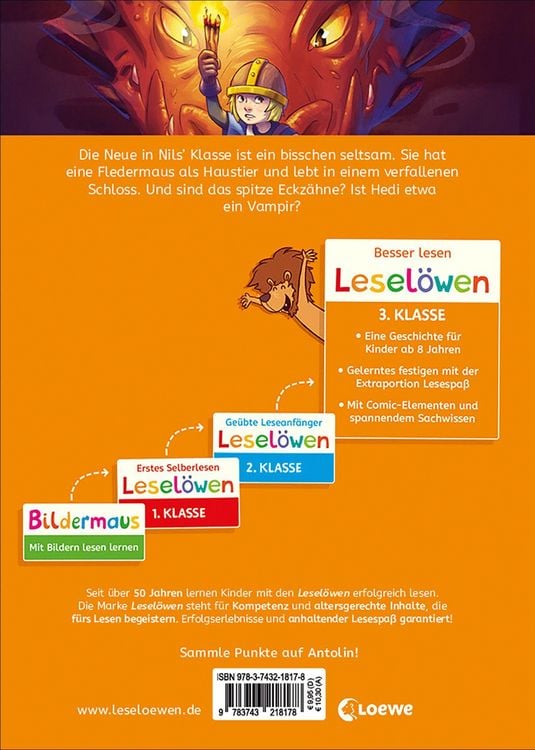 Produktbild: Lesel&ouml;wen 3. Klasse - Der Zorn der Drachen