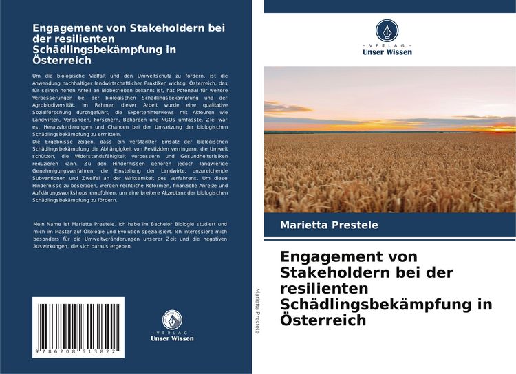 Produktbild: Engagement von Stakeholdern bei der resilienten Sch&auml;dlingsbek&auml;mpfung in &Ouml;sterreich