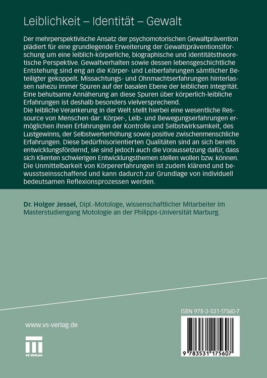 Produktbild: Leiblichkeit - Identit&auml;t - Gewalt