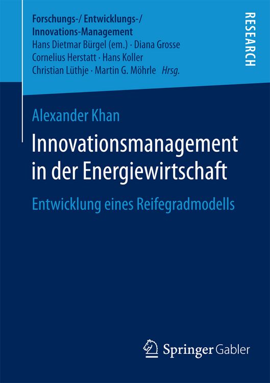 Produktbild: Innovationsmanagement in der Energiewirtschaft