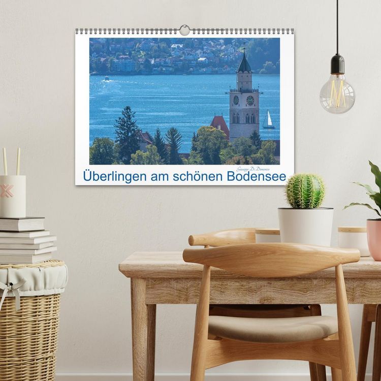 Produktbild: &Uuml;berlingen am sch&ouml;nen Bodensee (Wandkalender 2026 DIN A3 quer), CALVENDO Monatskalender