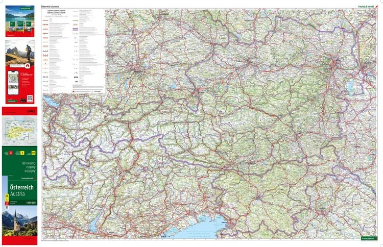 Produktbild: freytag & berndt Stra&szlig;enkarte &Ouml;sterreich 1:500.000