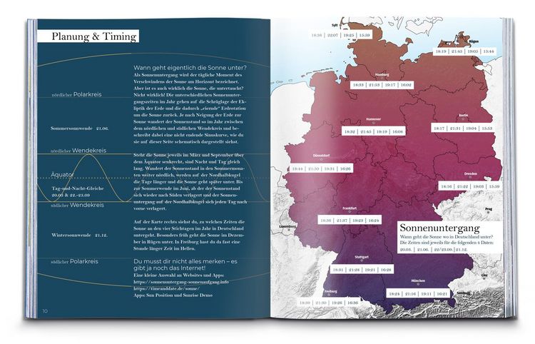 Produktbild: Sunsets Deutschland, 45 Touren und Pl&auml;tze