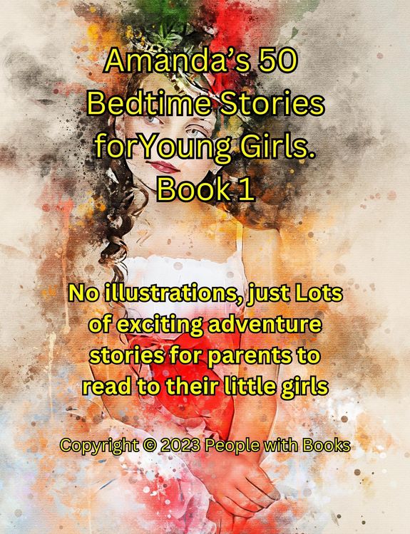 Produktbild: Amanda's 50 Bedtime Stories for Young Girls Book 1.
