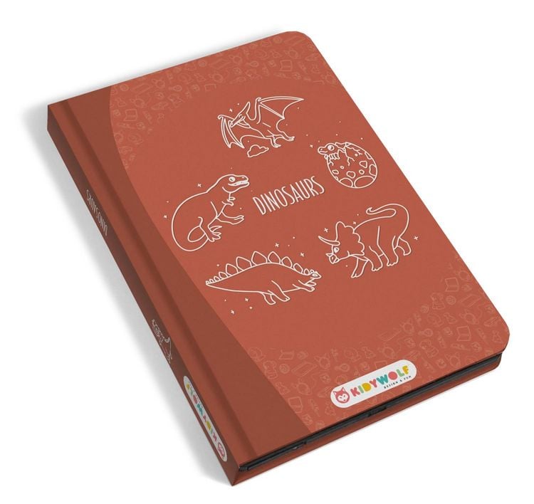 Produktbild: KIDYWOLF - Leuchtende Designtafel mini Dino