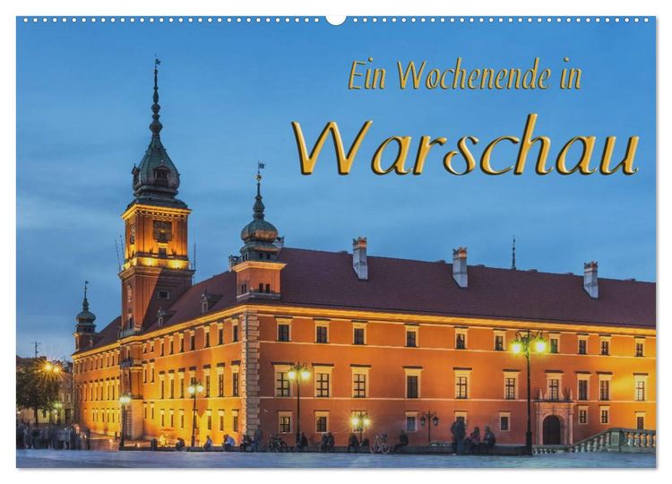 Produktbild: Ein Wochenende in Warschau (Wandkalender 2026 DIN A2 quer), CALVENDO Monatskalender
