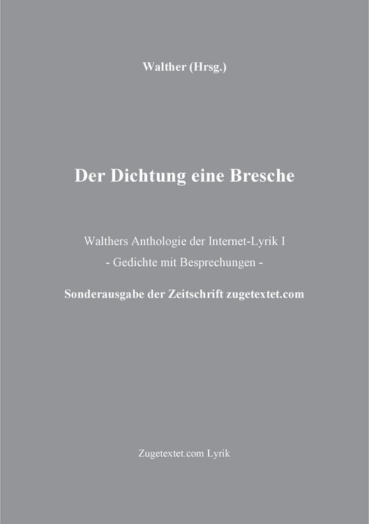 Produktbild: Der Dichtung eine Bresche
