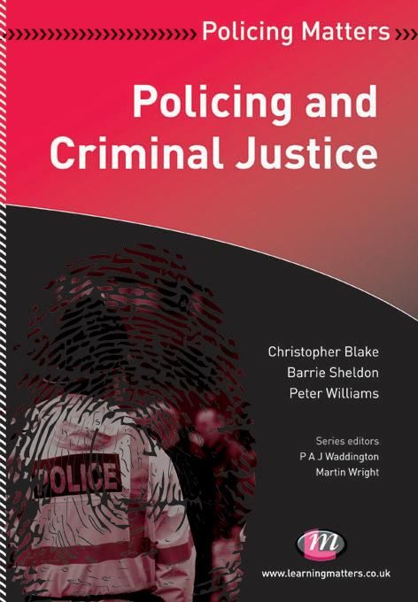 Produktbild: Policing and Criminal Justice