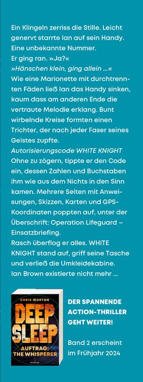 Produktbild: Deep Sleep, Band 1 - Codename: White Knight