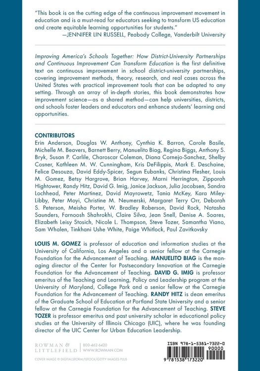 Produktbild: Improving America's Schools Together