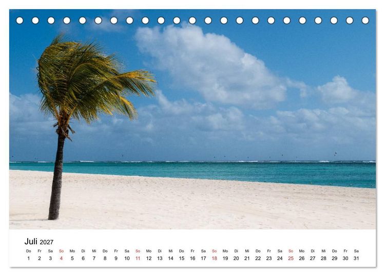 Produktbild: Mauritius - Wanderimpressionen von Rolf Dietz (Tischkalender 2027 DIN A5 quer), CALVENDO Monatskalender