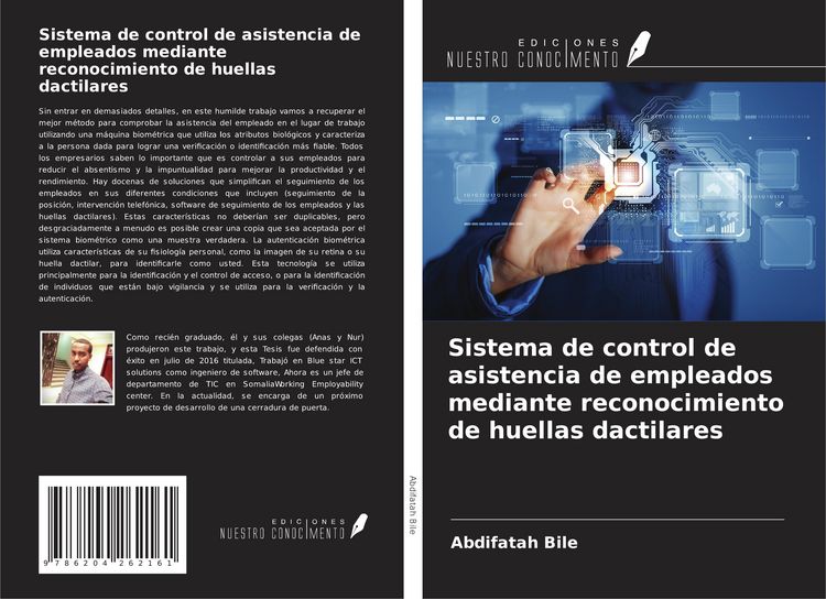 Produktbild: Sistema de control de asistencia de empleados mediante reconocimiento de huellas dactilares