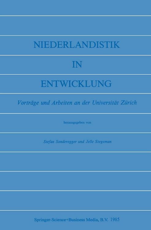 Produktbild: Niederlandistik in Entwicklung