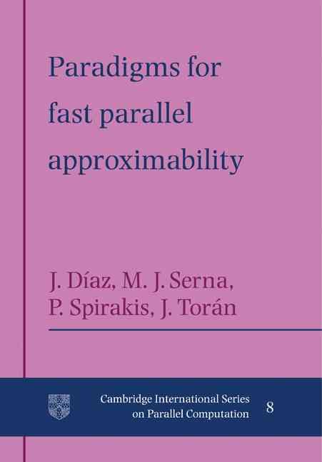 Produktbild: Paradigms for Fast Parallel Approximability