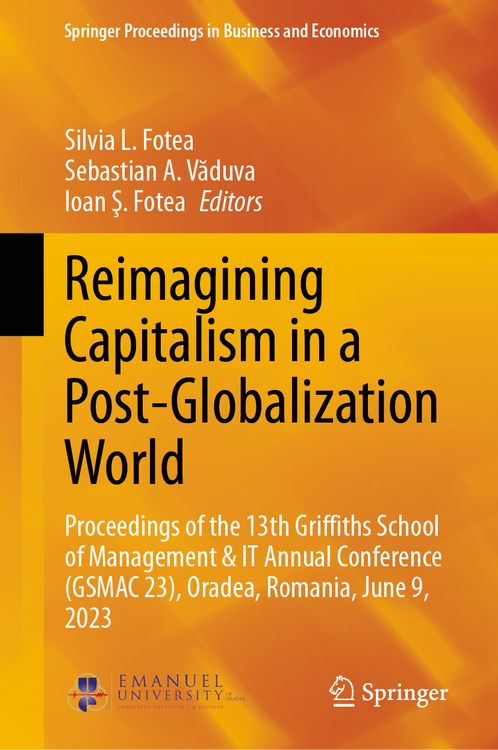 Produktbild: Reimagining Capitalism in a Post-Globalization World