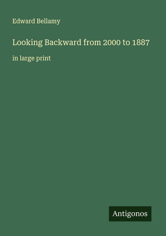 Produktbild: Looking Backward from 2000 to 1887