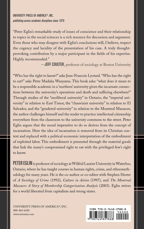 Produktbild: Intellectual Citizenship and the Problem of Incarnation