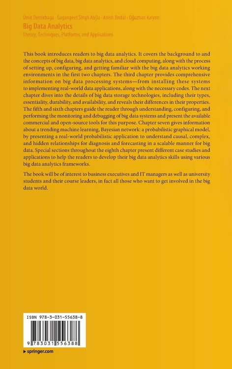 Produktbild: Big Data Analytics