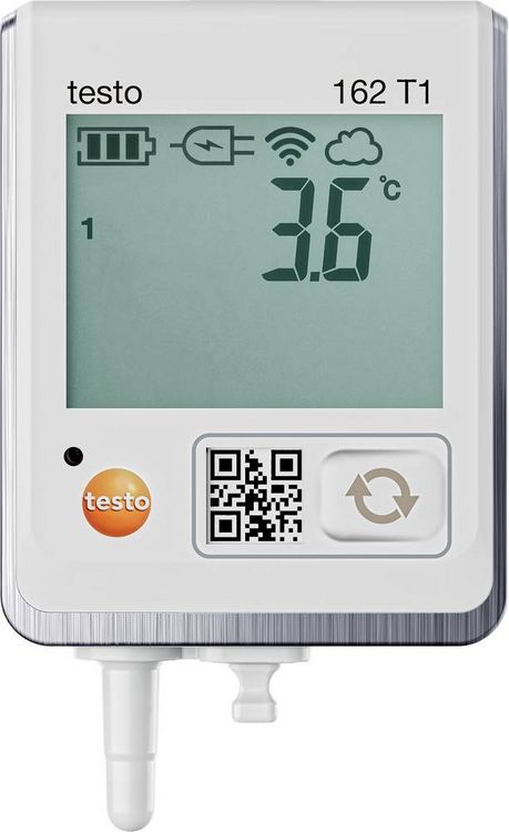 Produktbild: testo 0572 1621 162 T1 Temperatur-Datenlogger Messgr&ouml;&szlig;e Temperatur -30 bis 50 &deg;C inkl. Wandhalterung