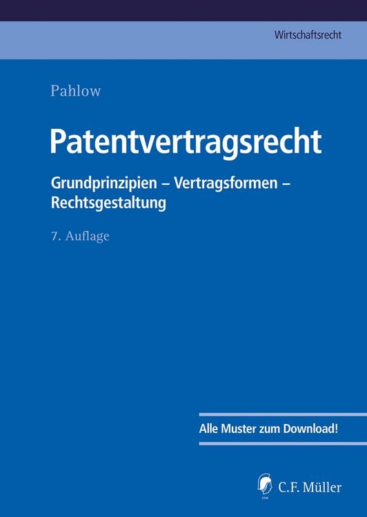 Produktbild: Patentvertragsrecht