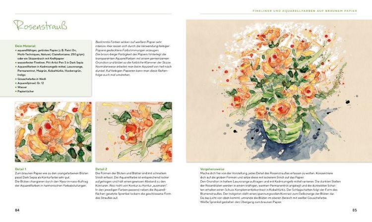 Produktbild: Floral Sketching