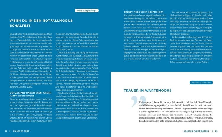 Produktbild: Shades of Grief &ndash; Dein Trauer-Guide durch die vielf&auml;ltige Gef&uuml;hlswelt des Abschiednehmens