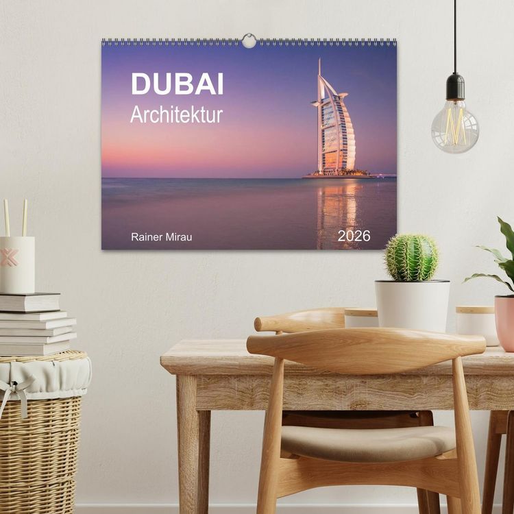 Produktbild: Dubai Architektur 2026 (Wandkalender 2026 DIN A3 quer), CALVENDO Monatskalender