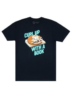 Produktbild: Curl Up with a Book Unisex T-Shirt XXX-Large