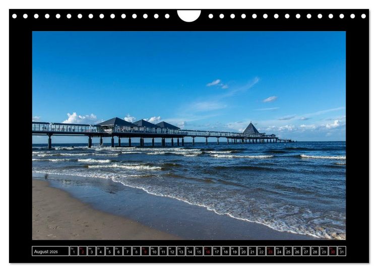 Produktbild: Usedom - Tr&auml;ume einer Insel (Wandkalender 2026 DIN A4 quer), CALVENDO Monatskalender