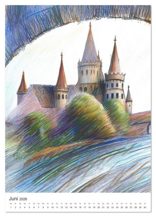 Produktbild: Wunderbare Orte (Wandkalender 2026 DIN A3 hoch), CALVENDO Monatskalender