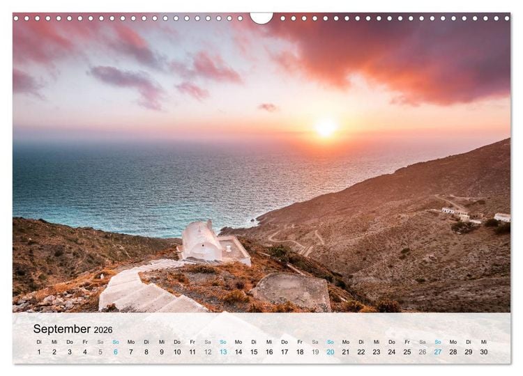 Produktbild: Griechenland - Inselparadies in Europa (Wandkalender 2026 DIN A3 quer), CALVENDO Monatskalender