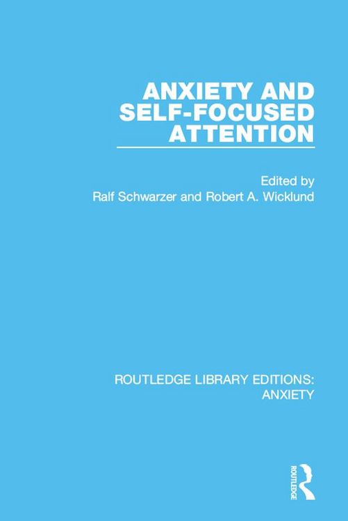 Produktbild: Anxiety and Self-Focused Attention