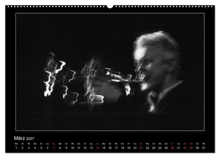 Produktbild: Jazz onstage (hochwertiger Premium Wandkalender 2027 DIN A2 quer), Kunstdruck in Hochglanz
