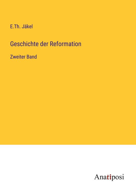 Produktbild: Geschichte der Reformation